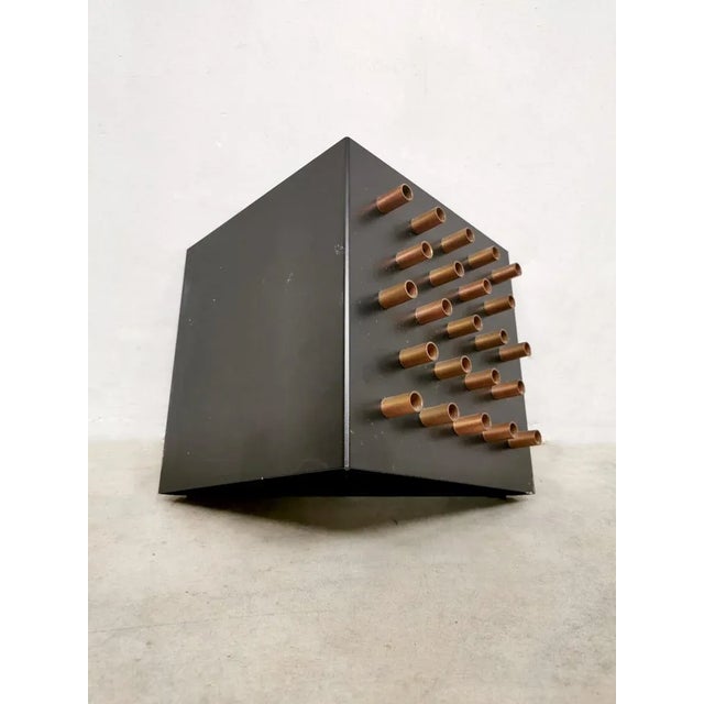 Dutch design! a very unique wall sconce of touch produced in the netherlands. Model: c1516. A nice smooth design, made...