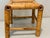 1980s Low Chinoiserie Hand-Crafted Rattan Burnt Bamboo Plant Stand For Sale - Image 12 of 12
