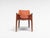 CAB 413 Chair in Cognac Leather by Mario Bellini for Cassina, Italy, 1970s For Sale - Image 12 of 18