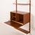 Brown Scandinavian Teak Wall Unit with Secretaire, 1970s For Sale - Image 8 of 15
