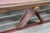 Red Mid Century Royal Racer Oak & Metal Sled Flexible Flyer Style Snow Sleigh For Sale - Image 8 of 18
