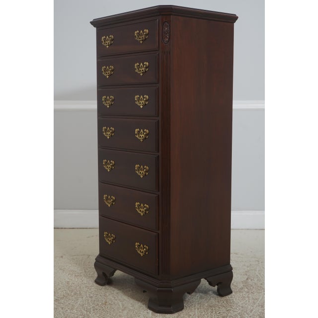 Age: Approx: 30 Years Old Details: Georgian Court Collection Dovetailed Drawer Construction Fine Carved Details High...