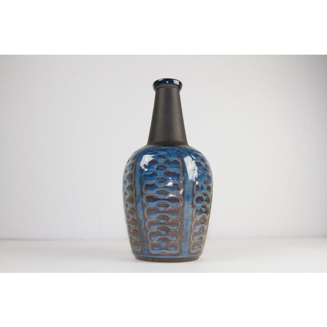 Mid-Century Danish Modern Stoneware Vases from Søholm, 1960s, Set of 5 For Sale - Image 10 of 18