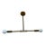 Allied Maker T-2 Ceiling Lamp For Sale