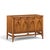 Broyhill Brasilia Mid Century Walnut and Brass Credenza with Hutch The credenza measures: 37 wide x 17 deep x 26.25 inches...