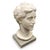 Aurelio Bossi, Bust of a Woman, 1920s, White Marble For Sale - Image 4 of 13