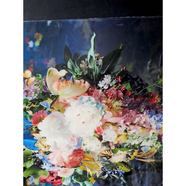 Antal Goldfinger "Daydream" Floral Giclee on Canvas With Resin Hand Signed For Sale - Image 4 of 7
