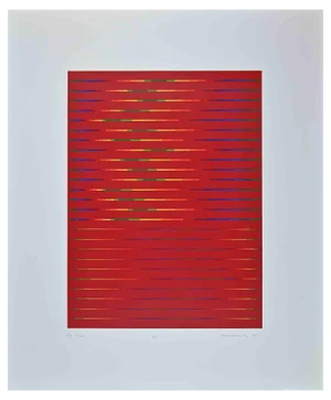 Paolo Minoli, Die Noten, 1992, Screen Print