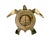Welded Stainless Steel Sea Turtle Sculpture, Original Coastal Art, 17"w For Sale - Image 9 of 9