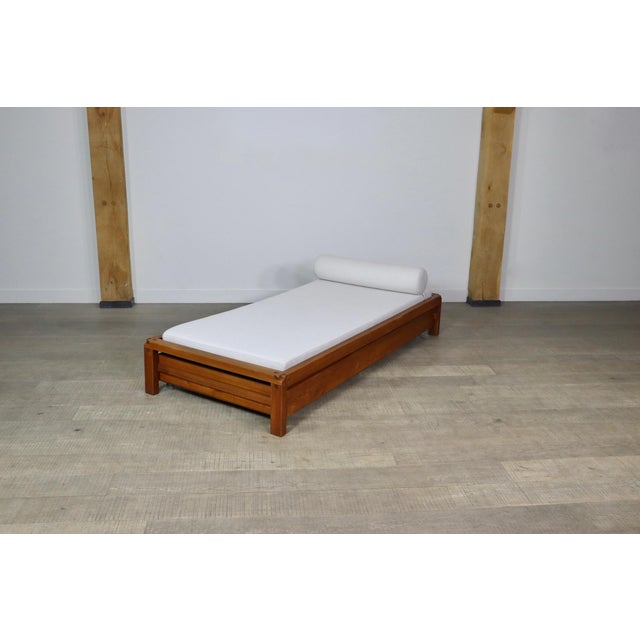 L03 Daybed in Elm by Pierre Chapo, France, 1960s For Sale - Image 13 of 13