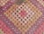 Light Pink 60s Pink Colored Large Turkish Jijim Kilim Rug For Sale - Image 8 of 11