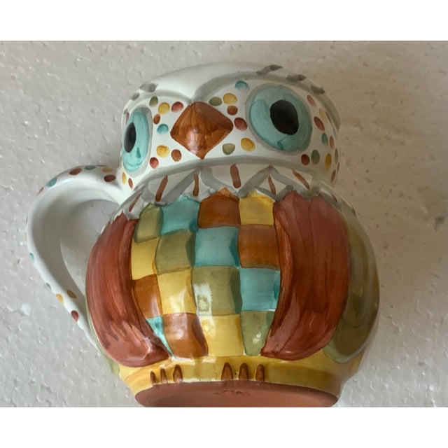 2010s Mackenzie Childs Ceramic Very Rare Mug - Set of 2 For Sale - Image 5 of 7