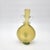 This vintage art glass amphora vase features a unique scavo texture along its sides and applied handles. The yellow and...