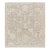 Pasargad Home Oushak Taupe Wool Area Rug- 8' 9'' X 9'11'' For Sale
