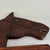 Stupendous Antique 19th Century Horse Head Wood Trade Sign With Hand Painting Details & Metal Harness For Sale - Image 15 of 18