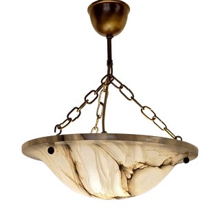German Art Deco Ceiling Lamp, 1930 For Sale