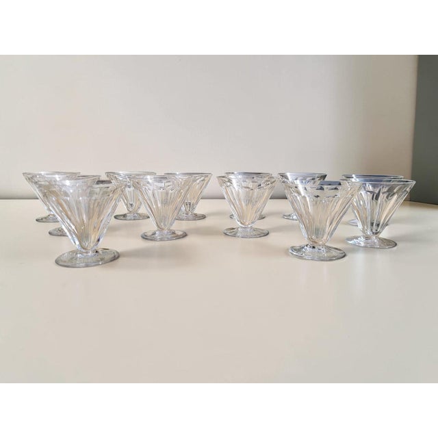 Crystal Wine Glasses from Baccarat, 1920s, Set of 12 For Sale - Image 8 of 8