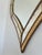 Large Vintage Spanish Venetian-Style Wall Mirror, Brass, 1980s Hollywood Regency For Sale - Image 10 of 12