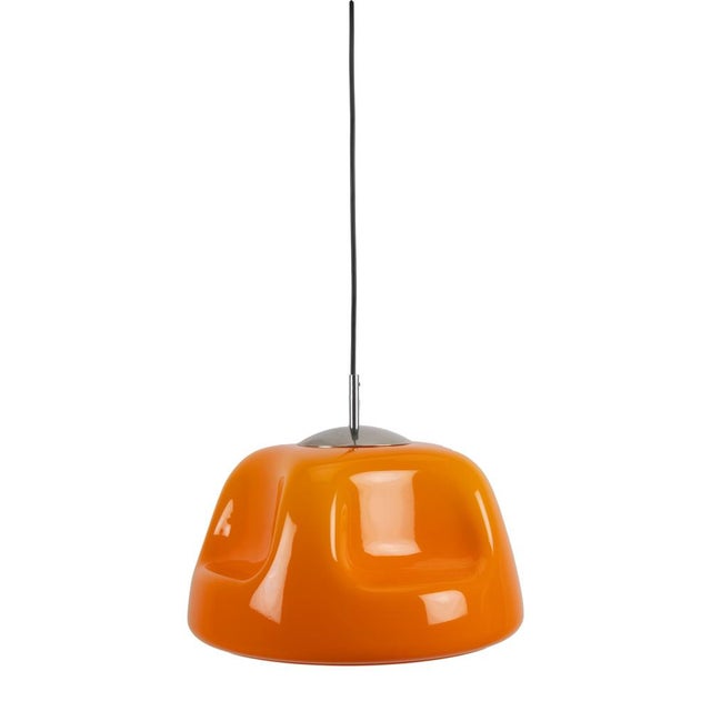 Vitnage Space Age Plastic Pendant Lamp, 1970s For Sale - Image 3 of 7