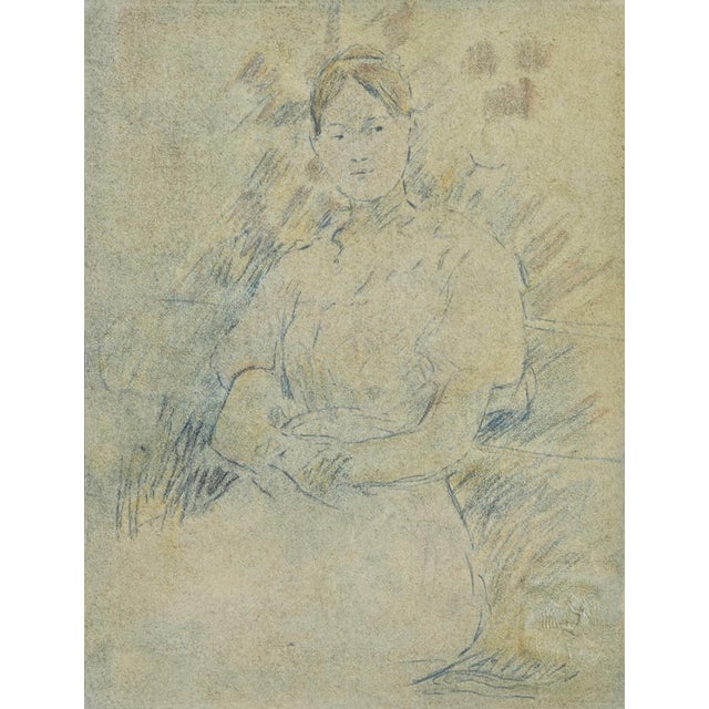 Berthe Morisot, Sitting Girl, 1918, Lithograph For Sale - Image 10 of 10