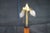 Antique Art Deco Swedish Grace Period Ebonized Burl Wood Floor Lamp 69" For Sale - Image 14 of 17