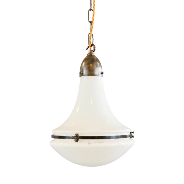 Luzette Pendant Light by Peter Behrens for Siemens, 1920s For Sale