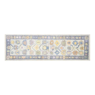 1960s Turkish Oushak Runner For Sale