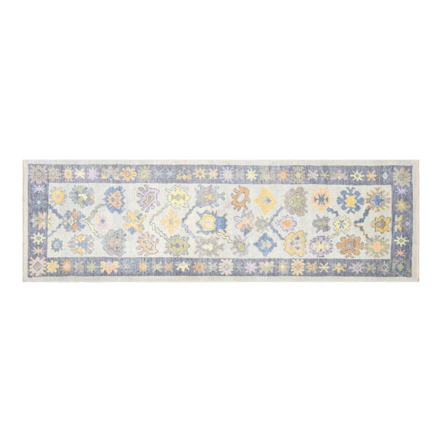 1960s Turkish Oushak Runner For Sale