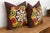 Pair of 18" Multicolor Suzani Medallion Pillow Covers For Sale - Image 4 of 8