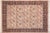 Beige Shabby Chic 1990's Floral Pak-Persian Beige/Blue Wool Rug - 8'1'' X 10'0'' For Sale - Image 8 of 9