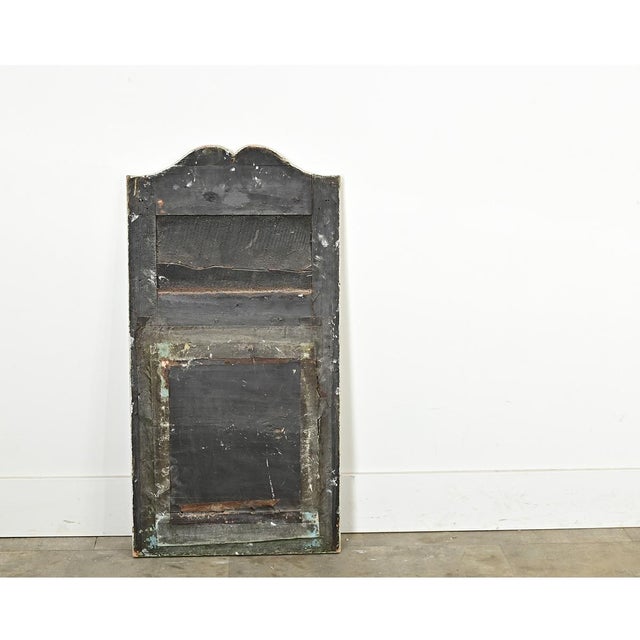 Gold French 19th Century Gilt and Painted Trumeau For Sale - Image 8 of 9