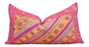 Antique Tania Sindh Silk Pillow
