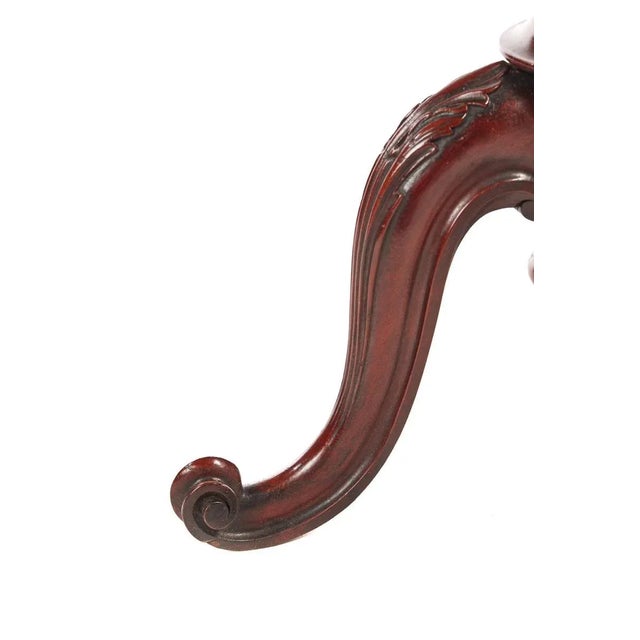 Victorian Mahogany Pole Screen For Sale - Image 10 of 11