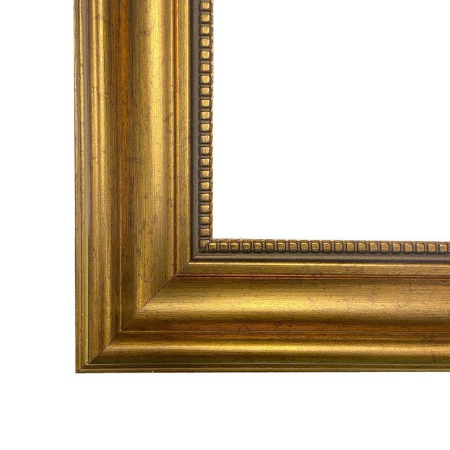 English Heading for Cover by Heywood Hardy Framed Oil Painting Print on Canvas, 8x10", Antiqued Gold Frame For Sale - Image 3 of 4