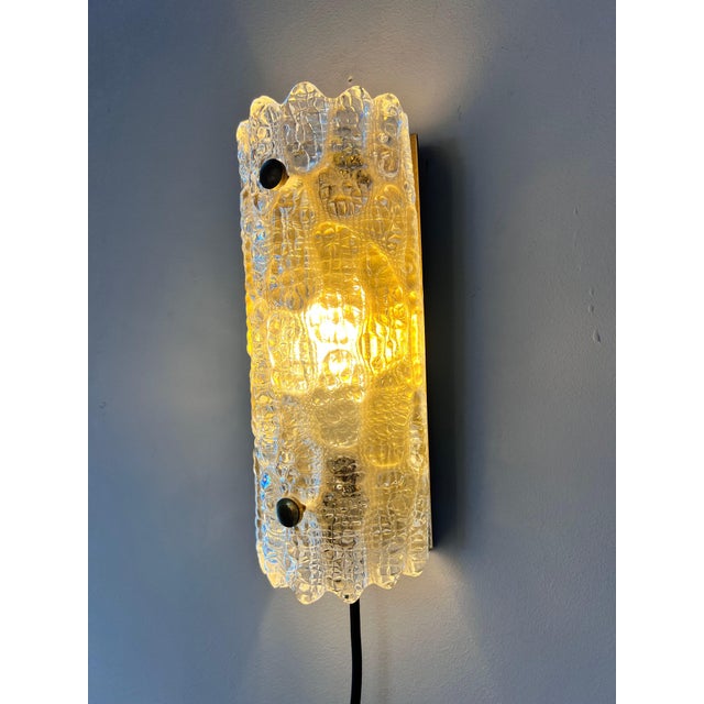 Wall Lamp by Carl Fagerlund for Orrefors For Sale - Image 3 of 11