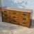1970s Campaign Style Laminate 9-Drawer Dresser W/ Brass Hardware For Sale - Image 9 of 9