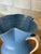 Ceramic Gabriel Burmeister Handled Blue and White Earthenware Vase, Sweden, 1930s For Sale - Image 7 of 10