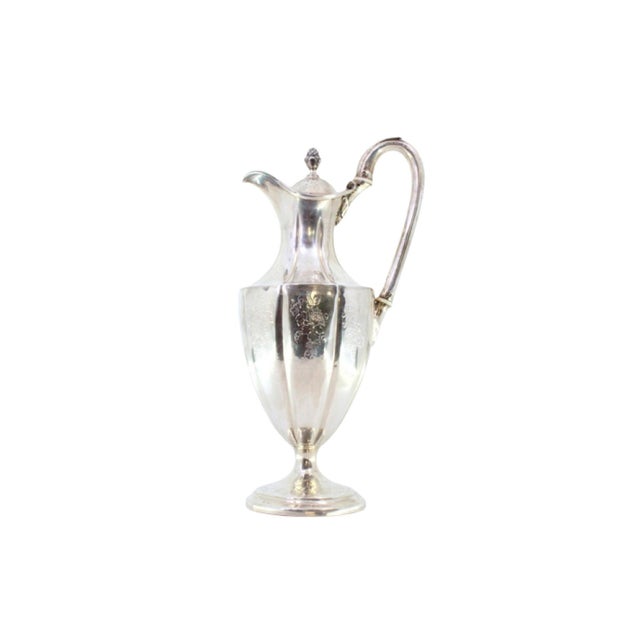 Silver Silver Wine Jug with Engraved Wine Motifs For Sale - Image 8 of 8