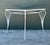 Vintage MCM Wrought Iron Outdoor Dining Set of 5 For Sale - Image 12 of 13