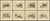 Dutch golden age cattle etchings – after paulus potter, blooteling set of 8 a rare complete set of eight etched cattle...
