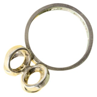 Silver Ring by Cecilia Johansson, 1976 For Sale