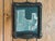 Paint “Cabin Fern" Green Abstract Art in Antique Frame, Transitional Living Room Art by JTS For Sale - Image 7 of 10