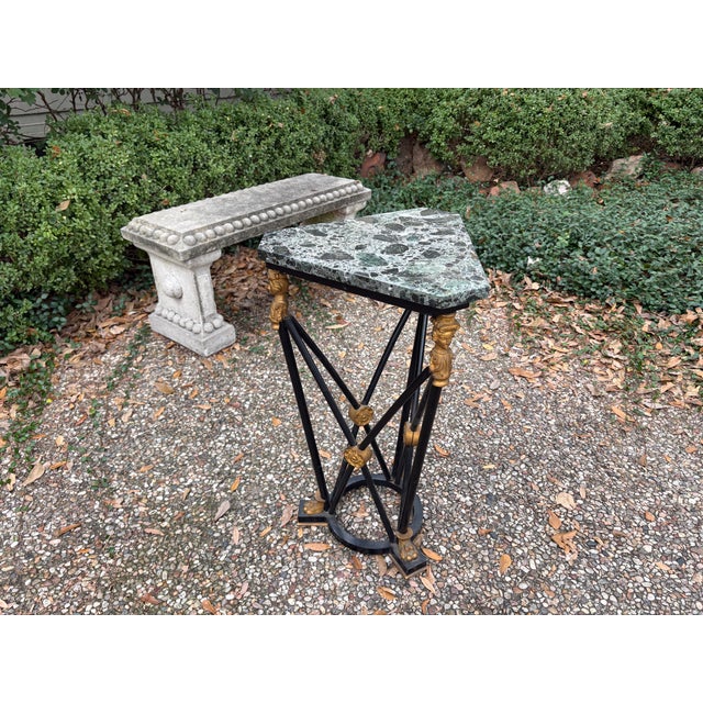 Black 19th Century French Neoclassical Table For Sale - Image 8 of 12