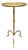 Petite Parisian Style Gilt Iron Hand Forged Drinks Table For Sale