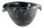 Bennington Potters Agate Black and Slate Gray Batter Bowl, 6" For Sale