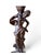 Late 20th Century Tiffany Style Figural Lady Stained Floral Table Lamp For Sale In Miami - Image 6 of 13