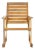 Rocking Chair in Natural Brown For Sale