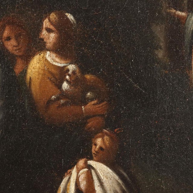 Moses Saved from the Waters, Oil on Canvas For Sale - Image 8 of 14