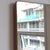 Large mid-century Italian wall mirror with brass frame (circa 1960s). This mirror is simply elegant and characterful in a...
