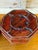 Antique Chinese Red and Gold Lacquer Octagonal Tiered Wedding Box For Sale In Naples, FL - Image 6 of 12